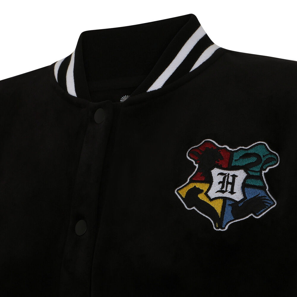 Chaqueta con emblema harry potter - negro negro.