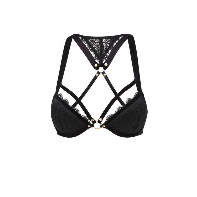 Sujetador push-up negro luliz Sujetador push-up negro luliz;