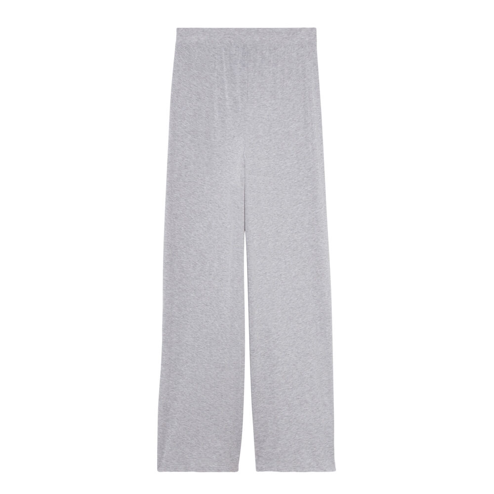 Pantalón ancho con apertura - gris gris.