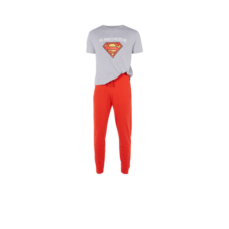 Conjunto de pijama gris para hombre needsiz Conjunto de pijama gris para hombre needsiz;
