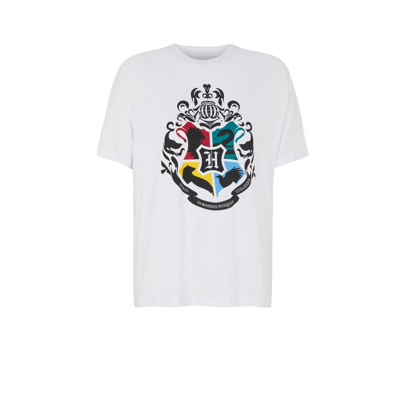 top con emblema Harry Potter - blanco top con emblema Harry Potter - blanco;