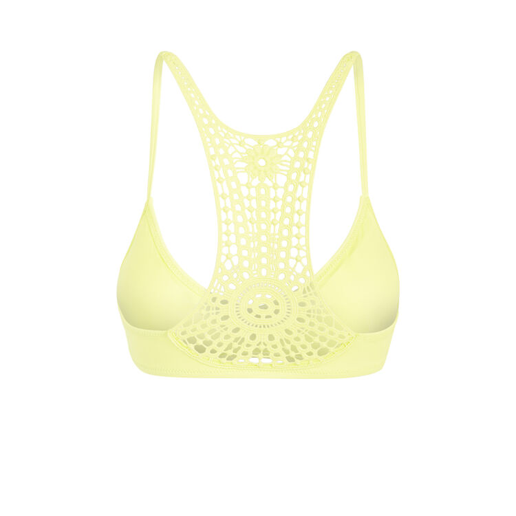 Parte de arriba de bikini amarilla cookiz yellow.