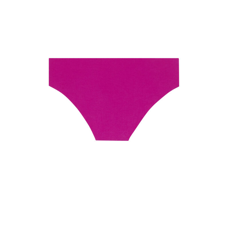 Braguita culotte de algodón sin costuras - fucsia Braguita culotte de algodón sin costuras - fucsia;