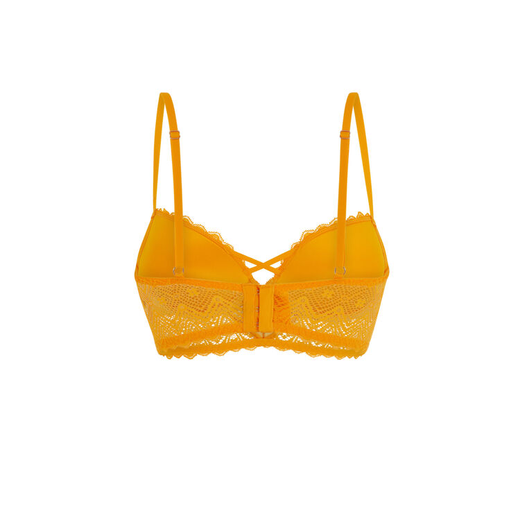 Sujetador corpiño push-up ocre horoscopiz ocre.