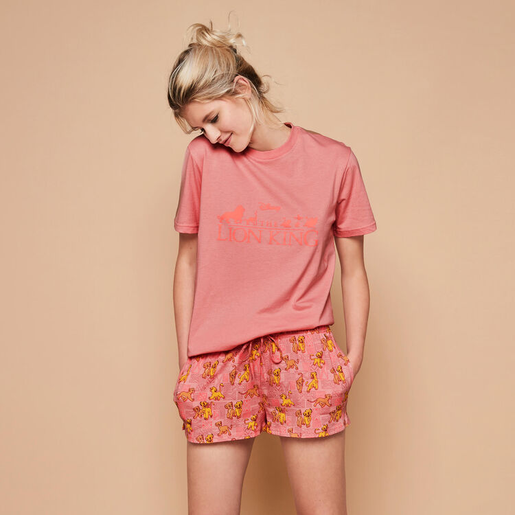 Shorts de rosa envejecido toplioniz Shorts de rosa envejecido toplioniz;