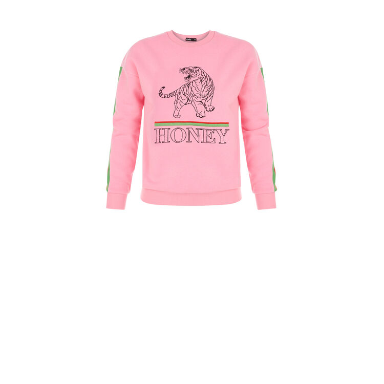 Sudadera rosa flúor pinkbadiz Sudadera rosa flúor pinkbadiz;