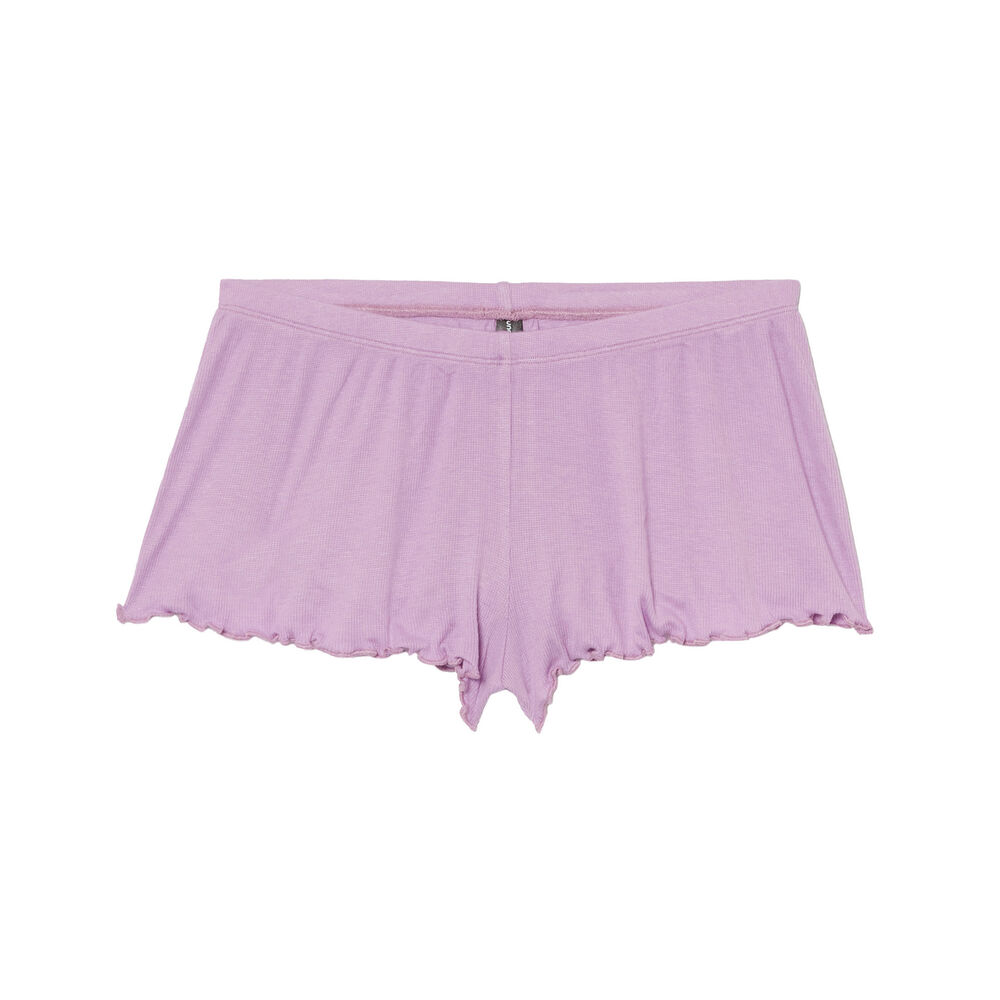 Shorts cortos - morado violeta.