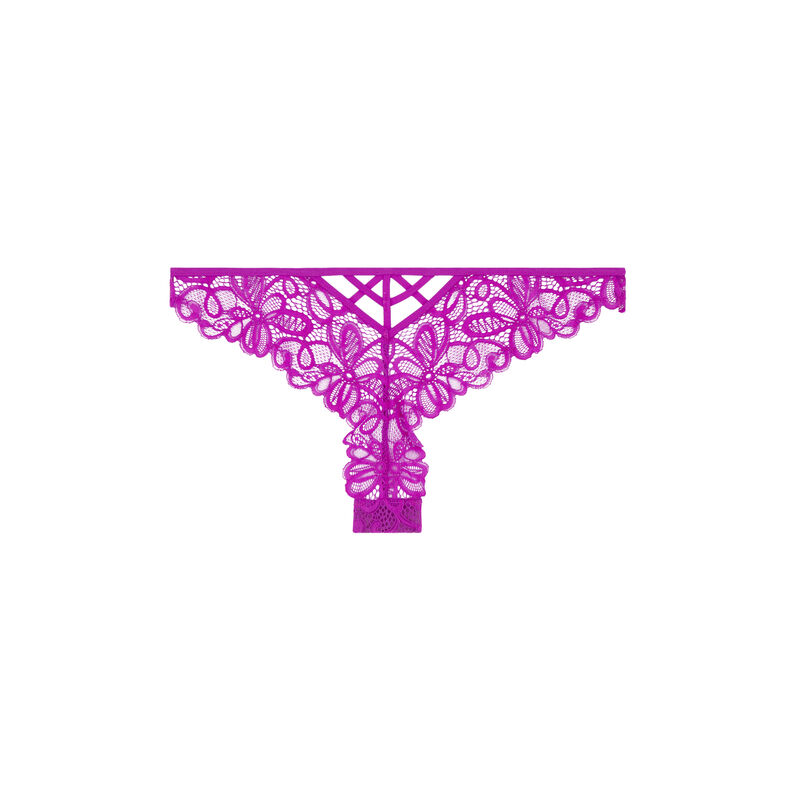 Tanga de encaje - fucsia Tanga de encaje - fucsia;