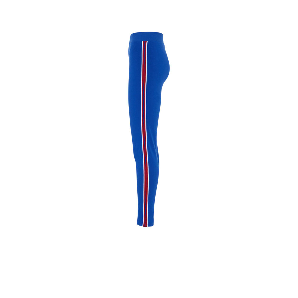 Leggings con tiras - azul azul.