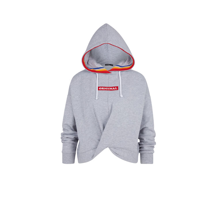 Sudadera gris microisiz Sudadera gris microisiz;