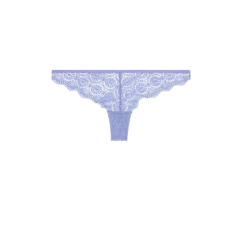 Braguita brasileña de encaje - azul cielo Braguita brasileña de encaje - azul cielo ;