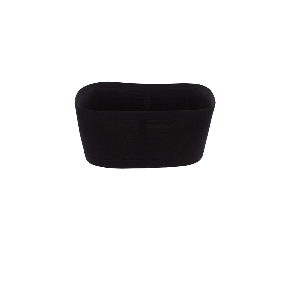 Bandeau fruncido elástico - negro negro.