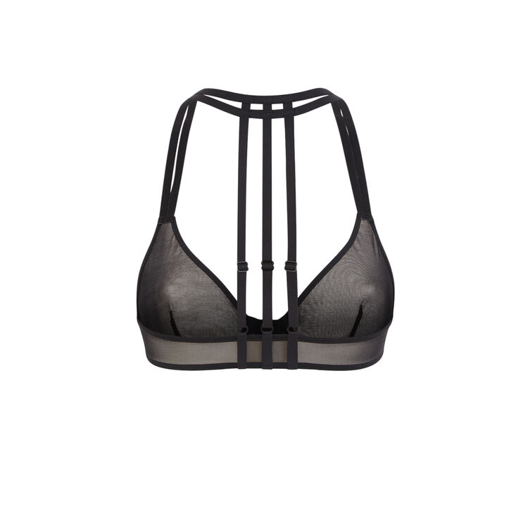 Sujetador corbeille negro transparentiz Sujetador corbeille negro transparentiz;