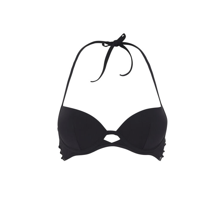 Parte de arriba de bikini push-up negro gabiz Parte de arriba de bikini push-up negro gabiz;