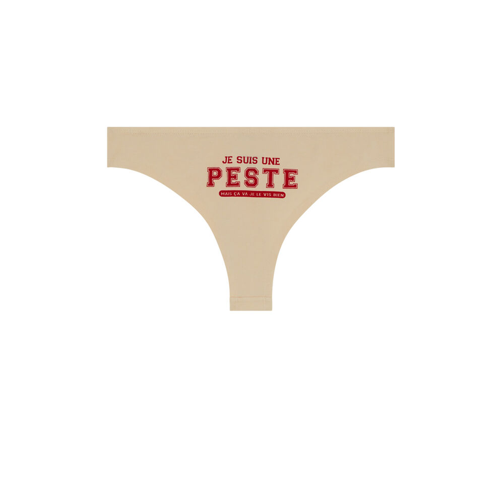 Braguita brasileña peste - beige beige.