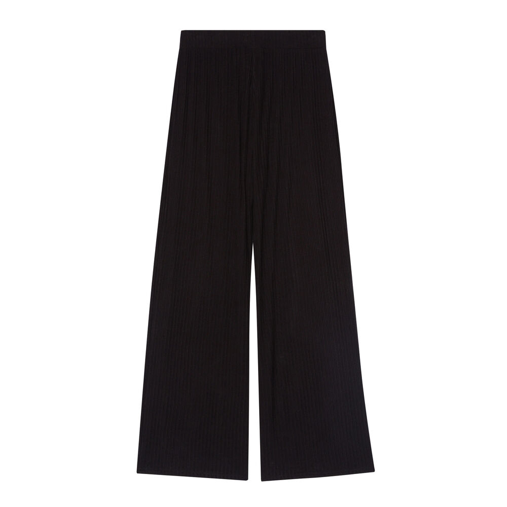 Pantalón de malla con cintura elástica - negro negro.