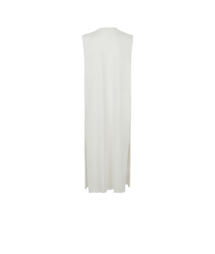 Vestido sin mangas liso - blanco blanco.
