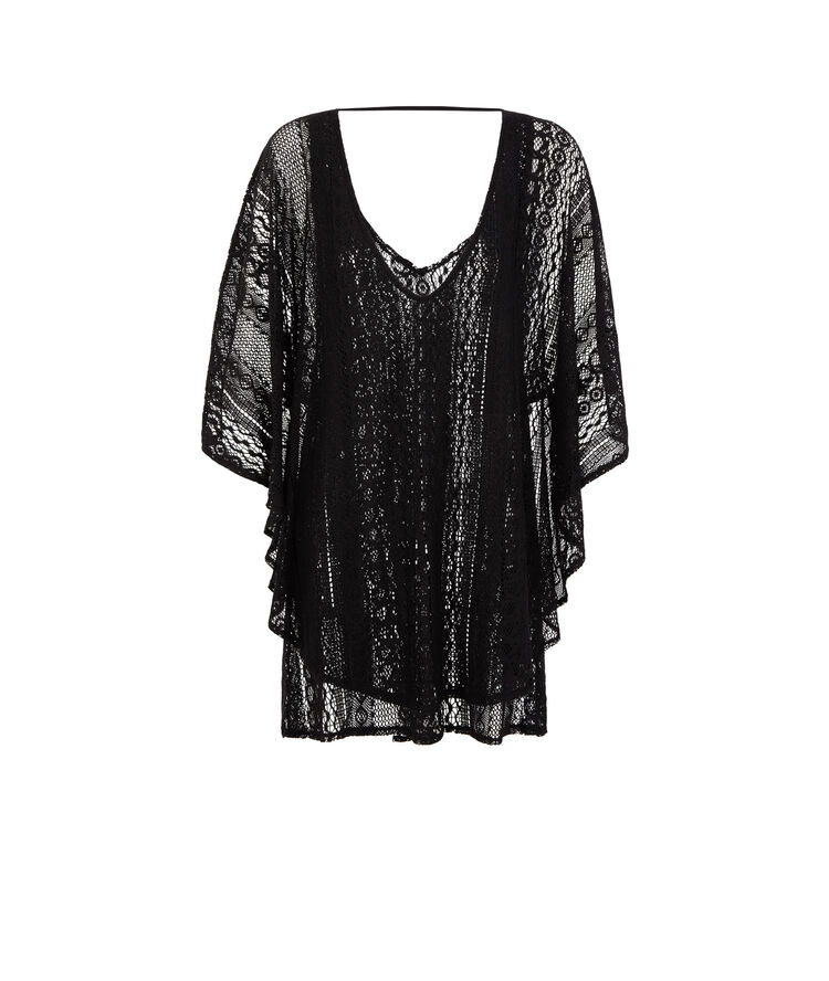 Túnica de playa - negro negro.