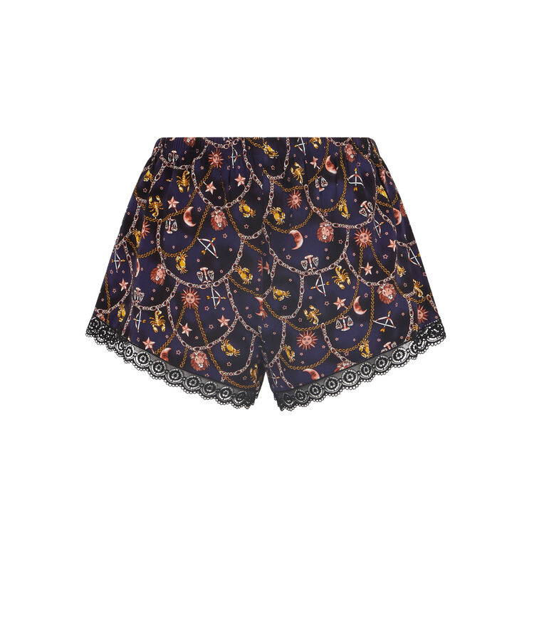 Shorts con estampado de astros - negro negro.