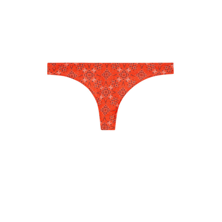 Braguita tanga coral bandaniz Braguita tanga coral bandaniz;