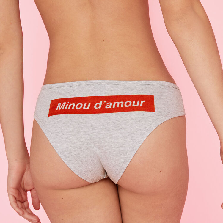 Braguita gris minousiz grey.