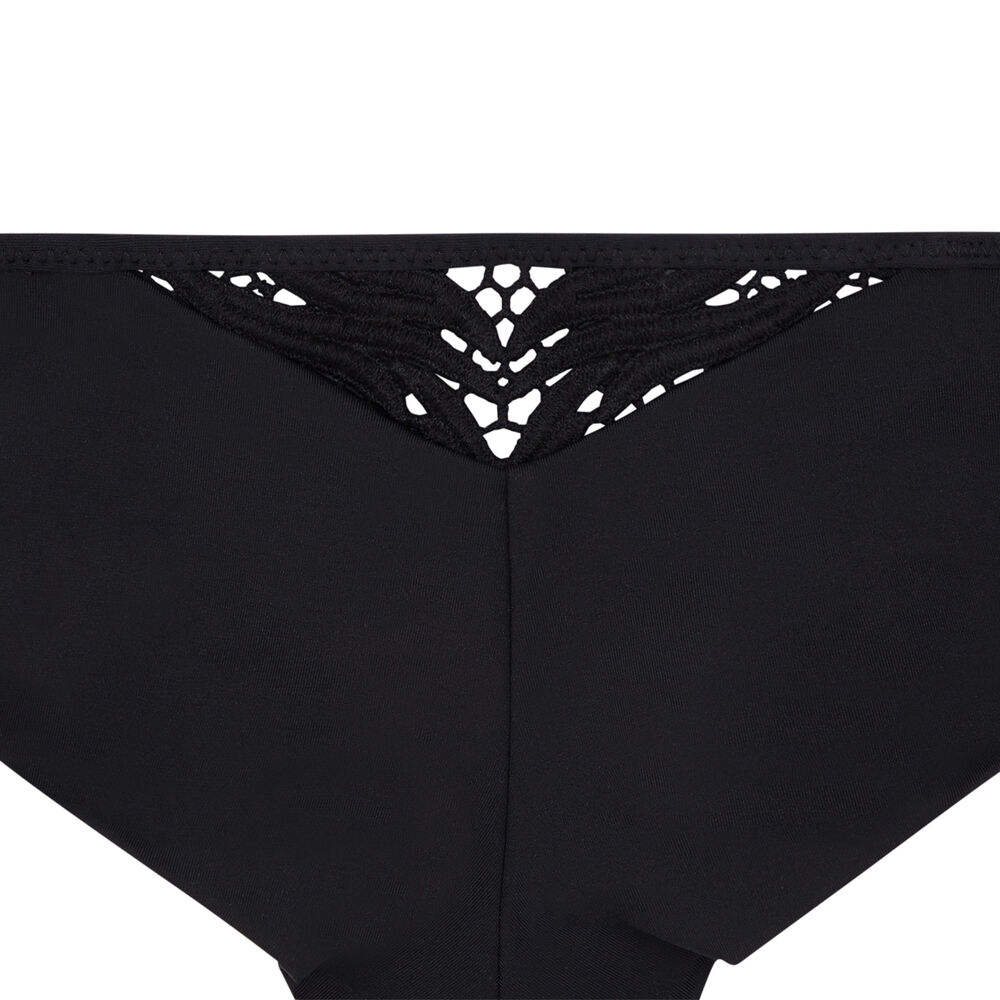Parte de abajo de bikini braguita brasileña - negro negro.