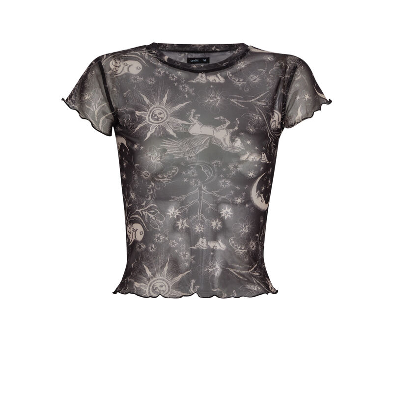 top de rejilla astro - negro top de rejilla astro - negro ;