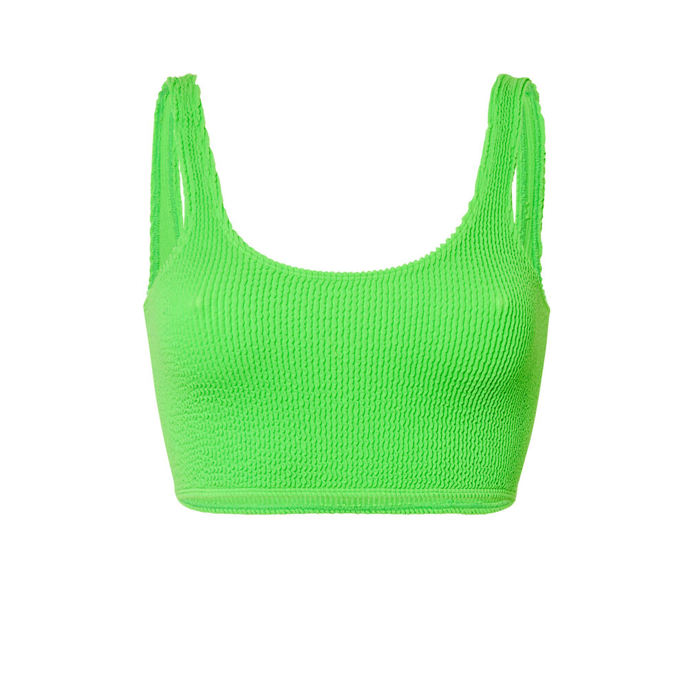 Parte de arriba tipo sujetador sin aros - verde verde.