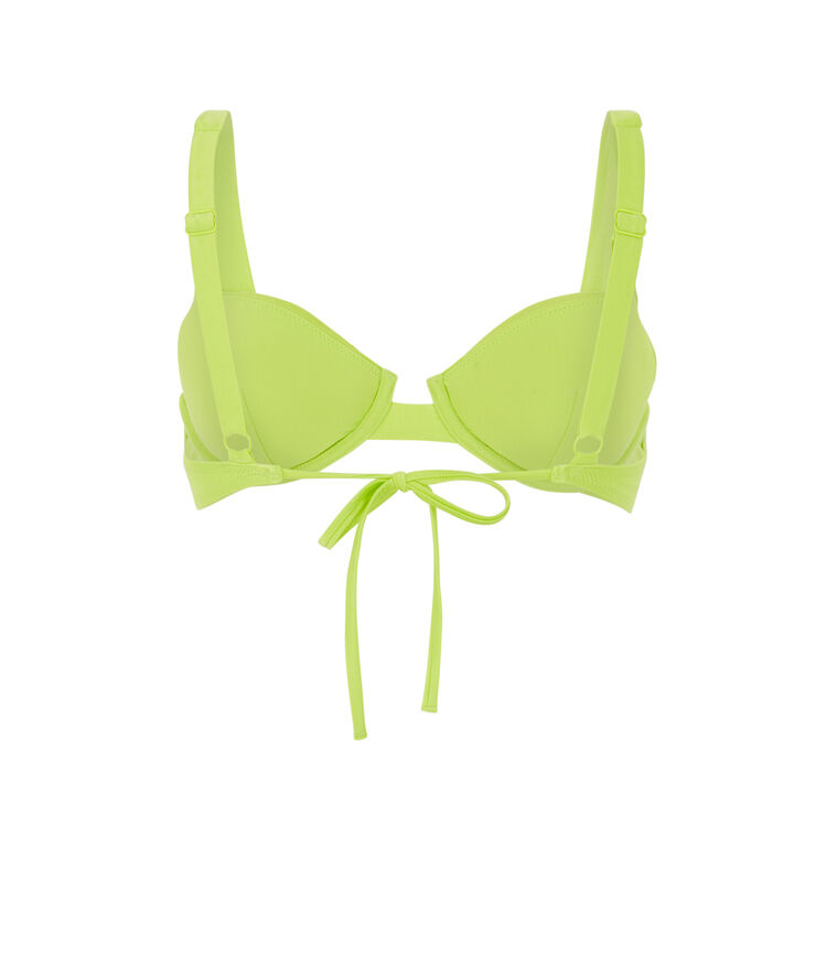 Parte de arriba de bikini corbeille - verde verde.