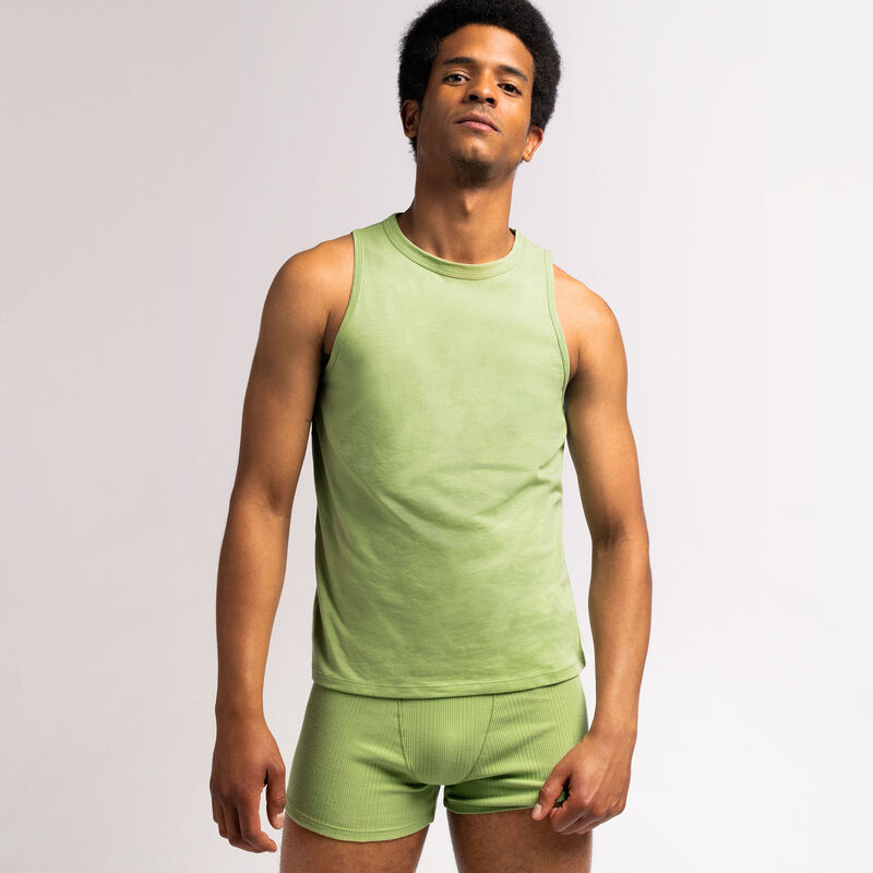 Top sin mangas unisex de punto - verde Top sin mangas unisex de punto - verde;