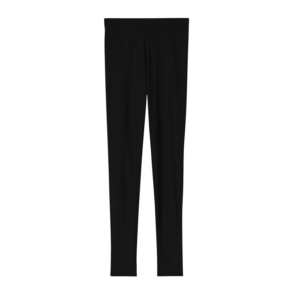 Leggings lisos de lycra - negro negro.