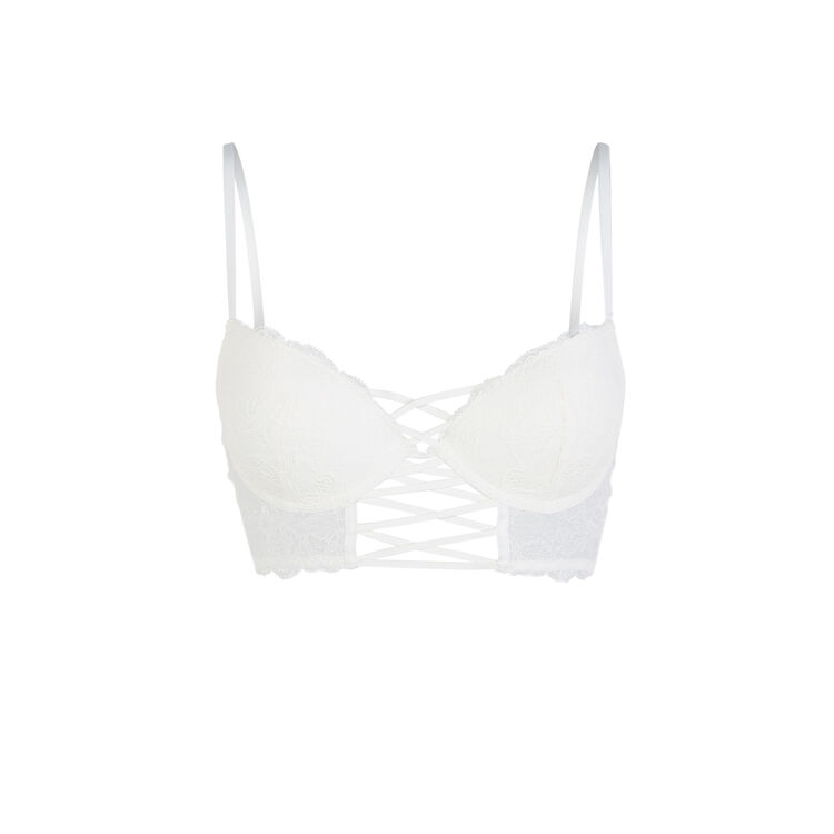 Sujetador corpiño push-up blanco flirtiz Sujetador corpiño push-up blanco flirtiz;