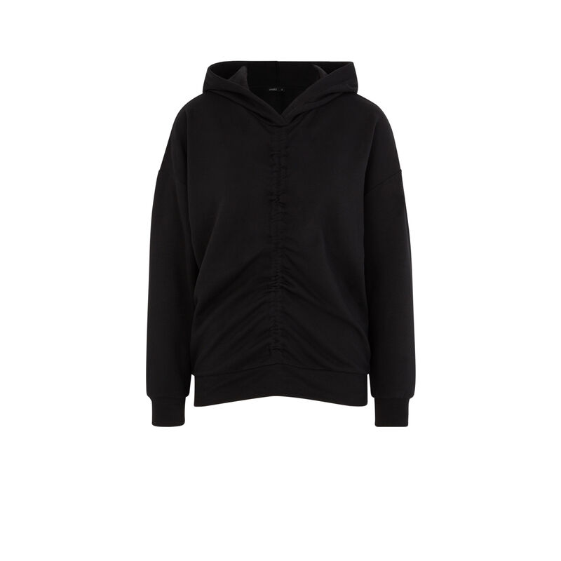 Sudadera con capucha - negra Sudadera con capucha - negra;