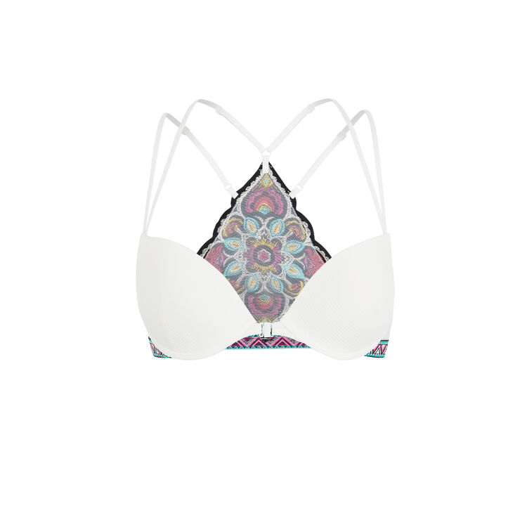 Sujetador push-up blanco roto tabasciz blanco roto.