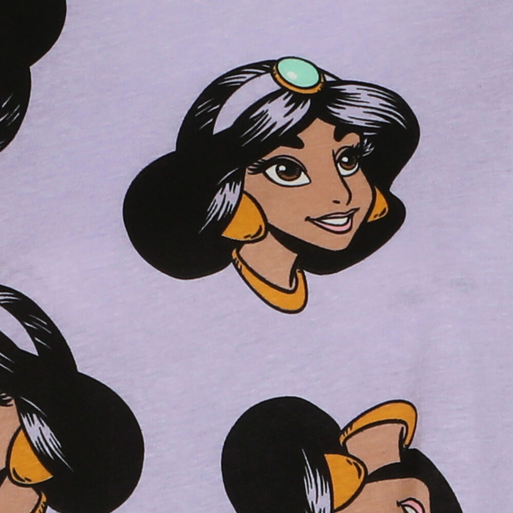 Top con motivos de jasmine - violeta violeta.