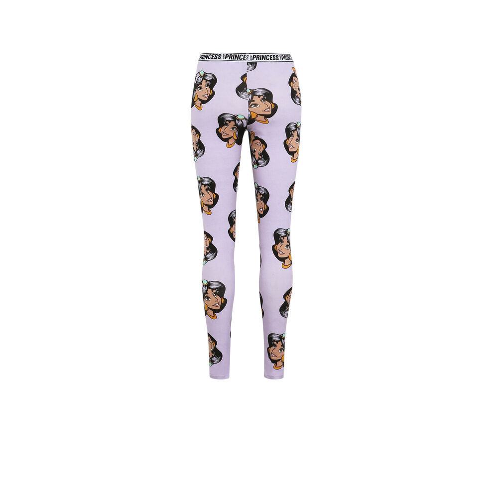 Leggings con motivos de jasmine - violeta violeta.