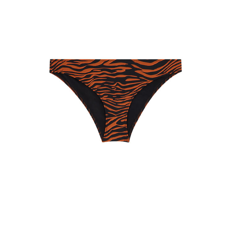 Parte de abajo de bikini marrón afrozebriz Parte de abajo de bikini marrón afrozebriz;