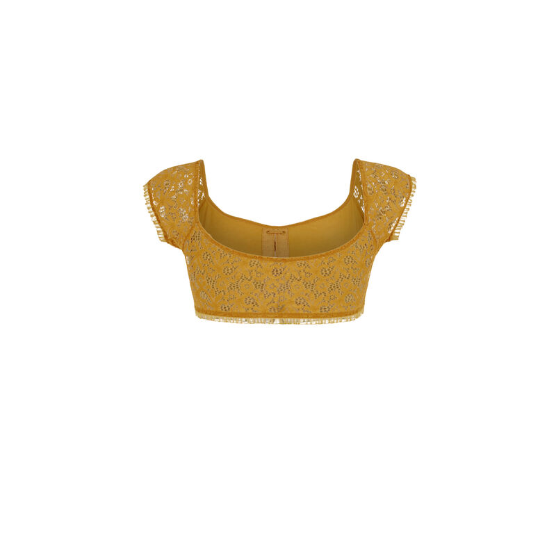 Sujetador sin tirantes ocre Dorothiz Sujetador sin tirantes ocre Dorothiz;
