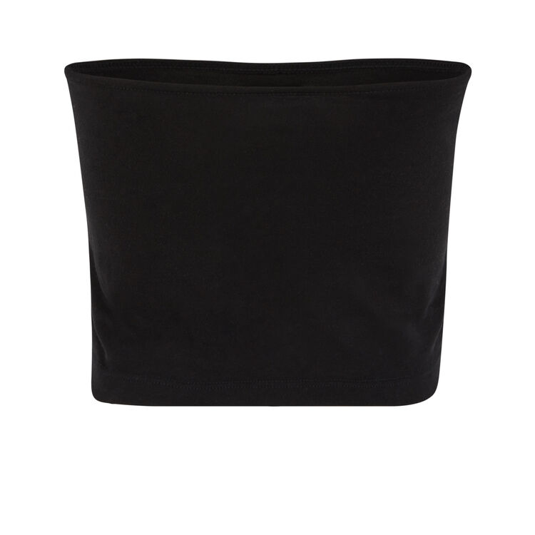 Top bandeau negro croversiz Top bandeau negro croversiz;