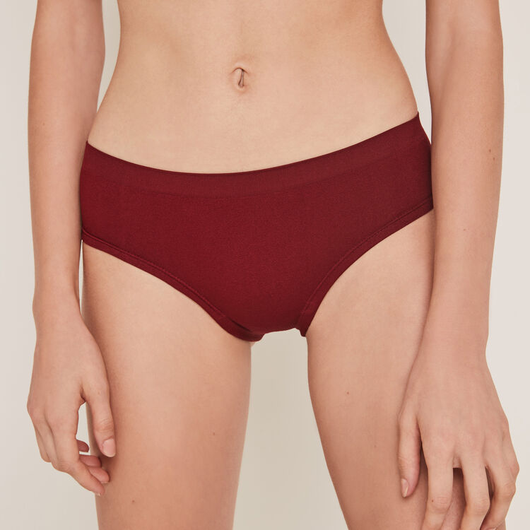 Braguita culotte de microfibra con mensaje Casseniz Braguita culotte de microfibra con mensaje Casseniz;