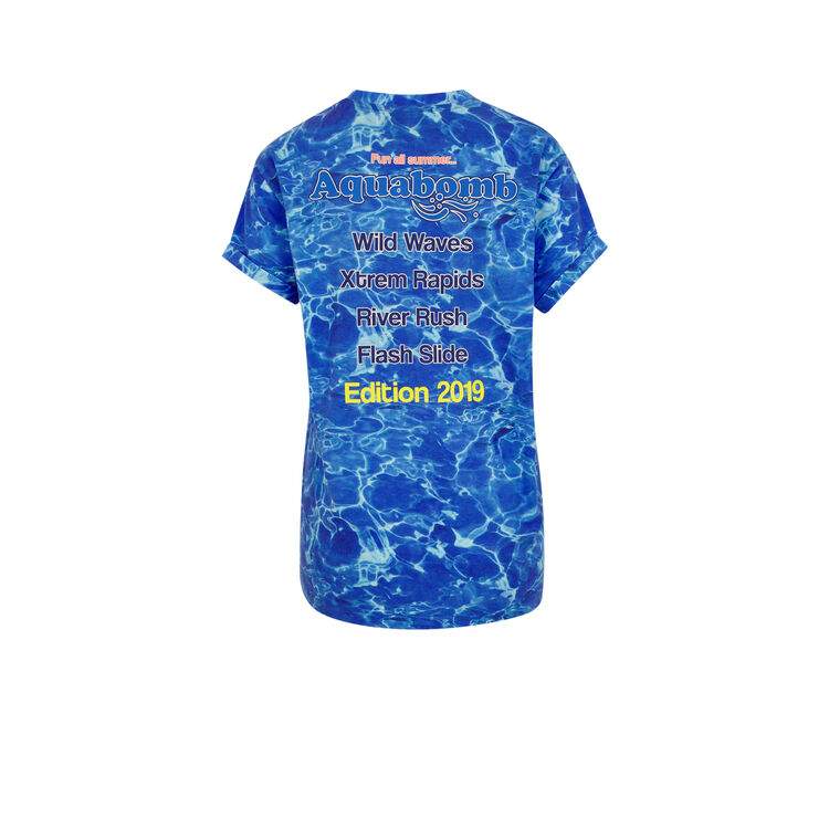 Camiseta azul interpisciniz Camiseta azul interpisciniz;