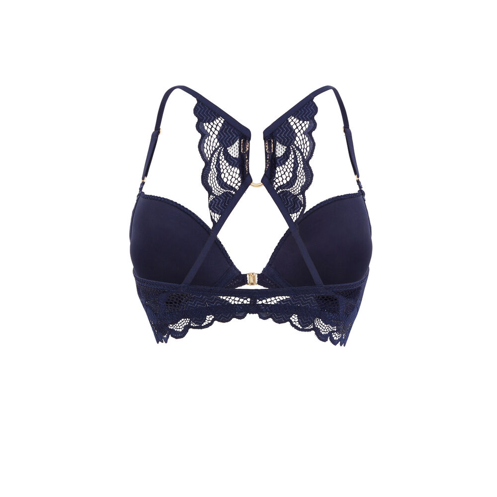 Sujetador corpiño push-up - azul marino azul marino.