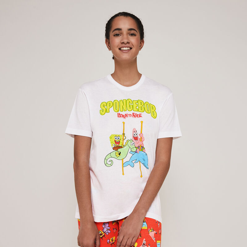 Conjunto de pijama top + pantalón licencia Bob Esponja patrickiz Conjunto de pijama top + pantalón licencia Bob Esponja patrickiz;