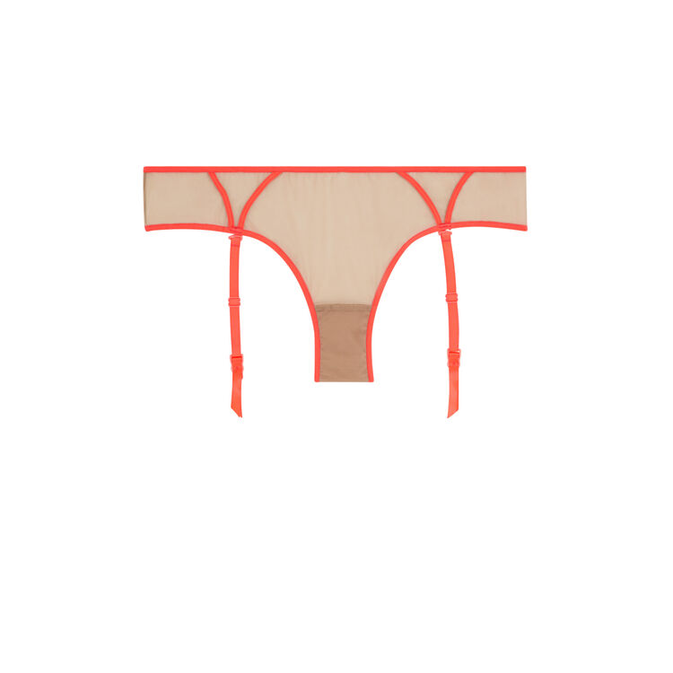 Braguita culotte coral fluo saturiz rosa.