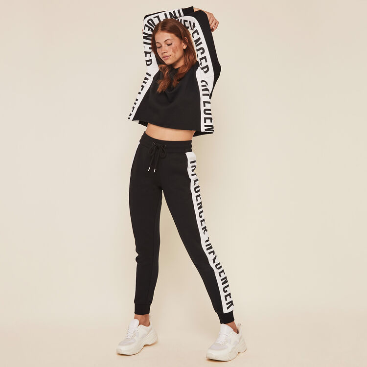 Pantalóm con bandas laterales hellovibiz Pantalóm con bandas laterales hellovibiz;