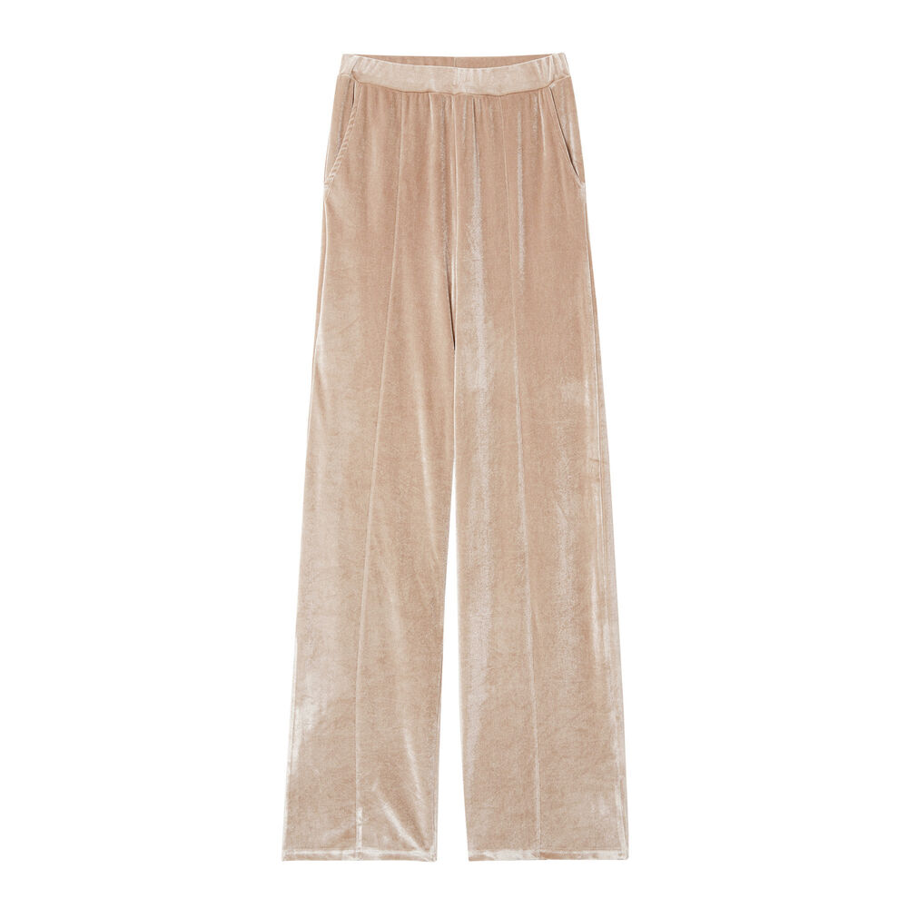 Chándal "nana" aya x undiz de terciopelo - beige beige.