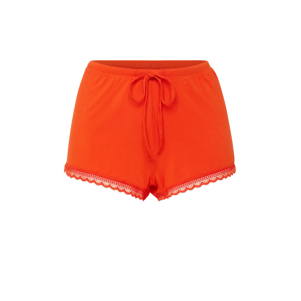 Shorts de punto - naranja naranja.