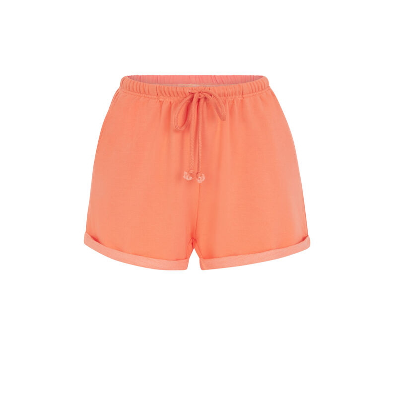 Short de muletón - naranja Short de muletón - naranja ;