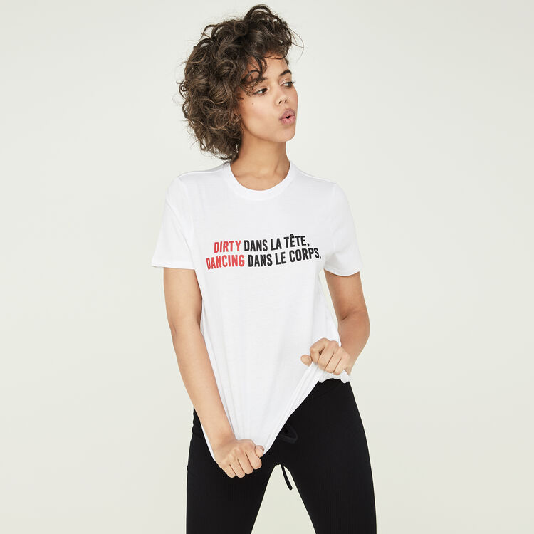 Camiseta blanca danciz Camiseta blanca danciz;
