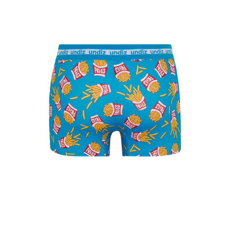 bóxer estampado patatas fritas - azul bóxer estampado patatas fritas - azul;